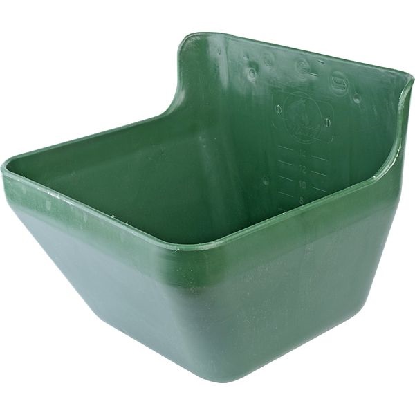 Krmítko pro koně, zelené, 16 l Ok Plast (K1620100216)