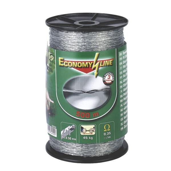 Ohradníkové mono-lanko (45kg 500m 2 dráty) AKO (K44502)