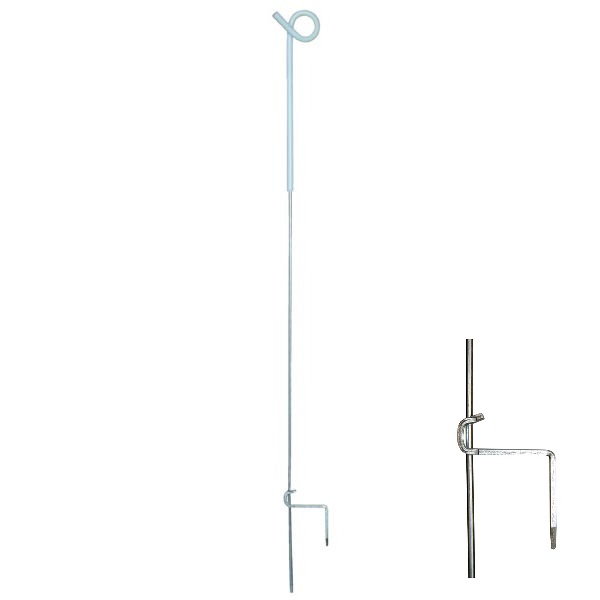 Pozinkovaný kůl z pružinové oceli 109 cm AKO (441474)