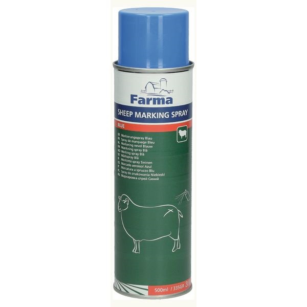 Sprej pro značení ovcí 500ml Farma modrý (303033)
