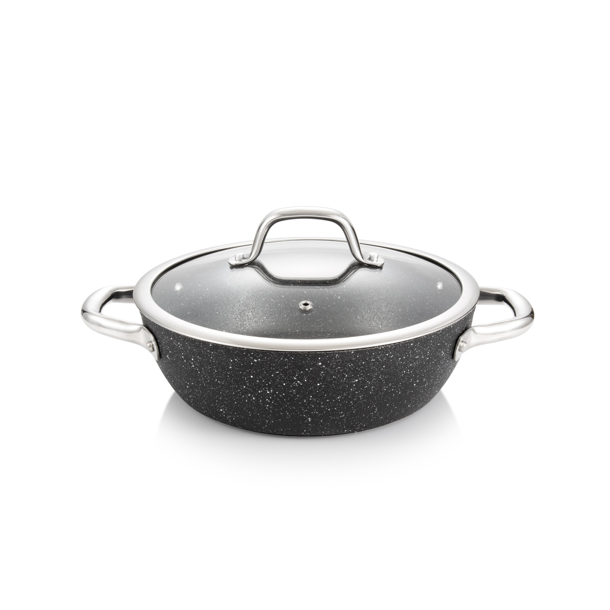 Pánev hluboká PRESIDENT Stone s poklicí pr. 24 cm