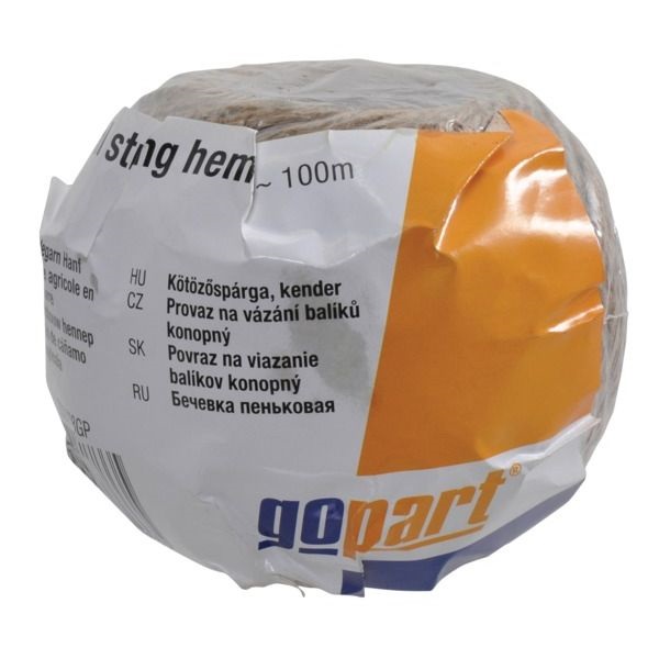 Konopný provázek na balíky 100 m Gopart (KP-200008)