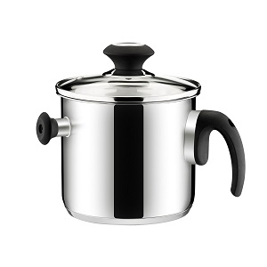 Mlékovar dvouplášťový PRESTO s poklicí pr. 16 cm, 2,0 l