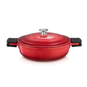 Pánev hluboká s poklicí BORDEAUX pr. 28 cm