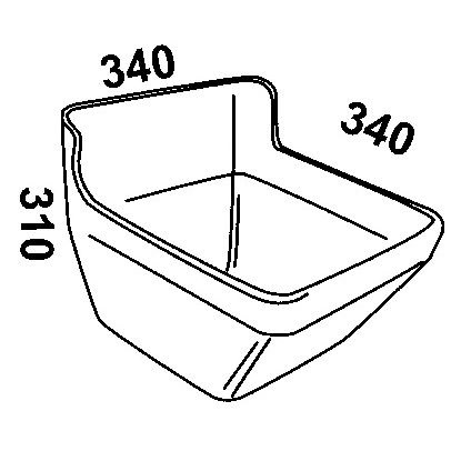 Krmítko pro koně, zelené, 16 l Ok Plast (K1620100216)