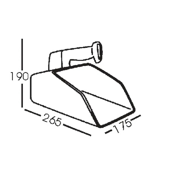 Plastová naběračka krmiva 3kg (KP-1622113002)
