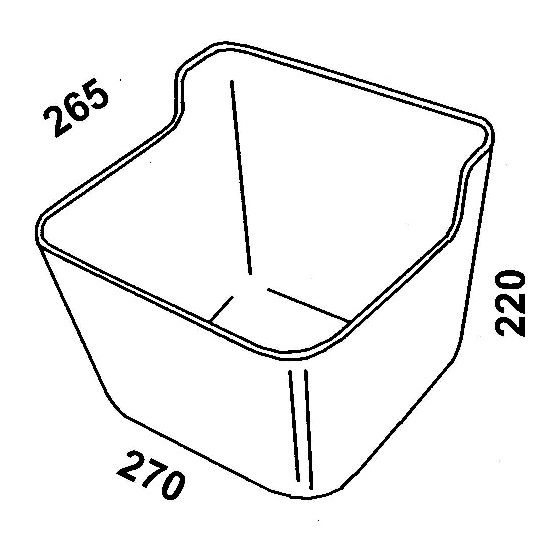 Krmítko pro hříbata, zelené, 7 litrů Ok Plast  (K1620100217)