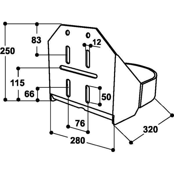 Ochranný rám pro napaječky MOD. 467 Suevia (KSU1010467)