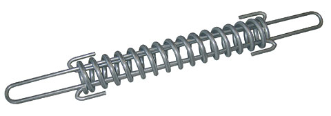 Pružina snižující napětí v drátu Nirosta 2,5 mm galvanizováno AKO (44704)