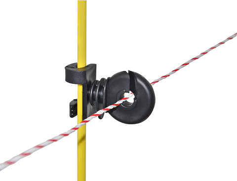 Kroužkový izolátor pro oválné sloupky 11x5mm 25ks AKO (441315251)