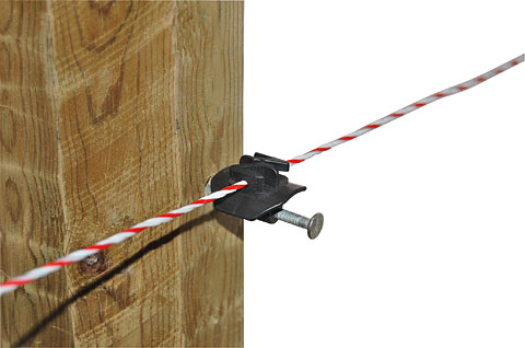 Hřebový izolátor pro drát včetně hřebíku 7cm 50ks AKO (44367P050)