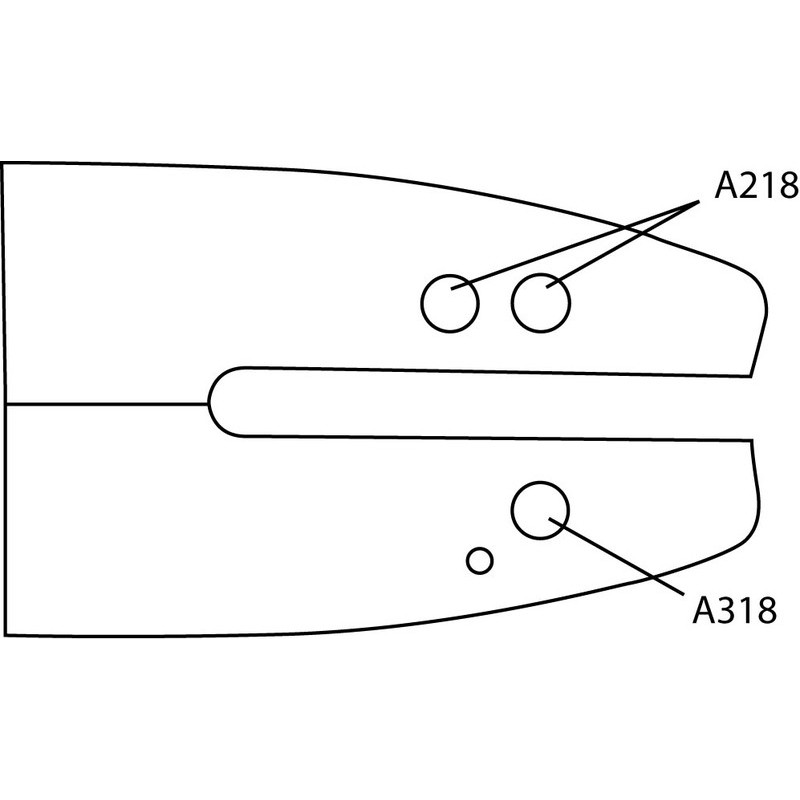 Vodící lišta MICRO LITE 25cm 3/8" 1,1mm Oregon 104MLEA218