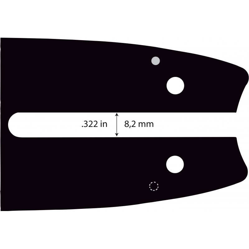 Vodící lišta DOUBLE GUARD 91 30cm 3/8" 1,3mm Oregon 120SDEA074