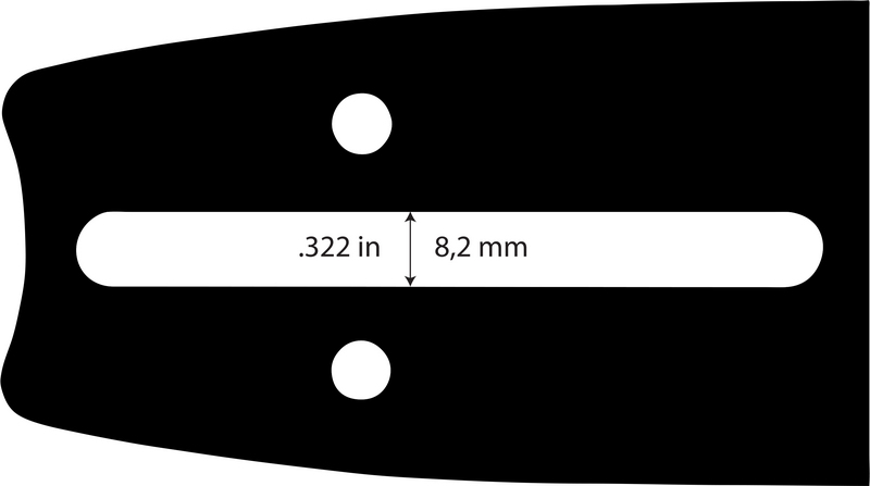 Vodící lišta ADVANCE CUT 33cm .325" 1,5mm Oregon 138PXBK041