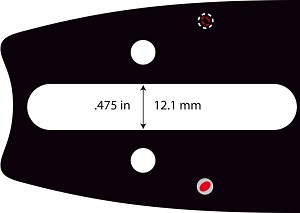 Vodící lišta 36" (90 cm), 3/8" 1,6 mm 114 článků, Oregon (KP-363RNDD025)
