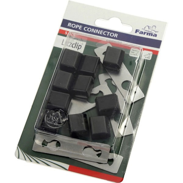 Spojovací článek ohradníkového lana 6mm 5ks Farma (702025)