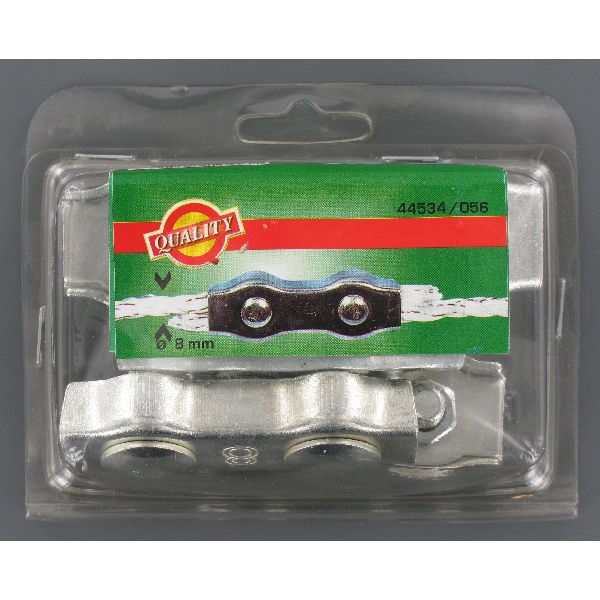 Spojovací článek lana elektrického ohradníku AKO - pozinkovaný