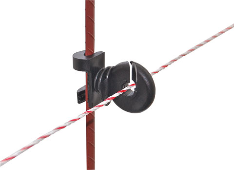 Kroužkový izolátor pro oválné sloupky 11x5mm 25ks AKO (441315251)