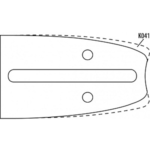 Vodící lišta VERSACUT 40cm .325" 1,5mm Oregon 160VXLGK041