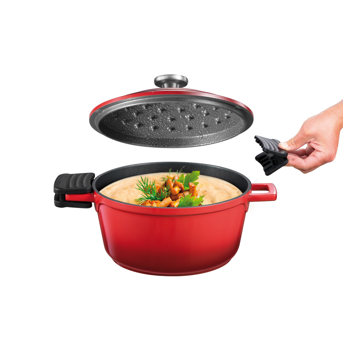 Kastrol BORDEAUX s poklicí pr. 24 cm, 4,7 l