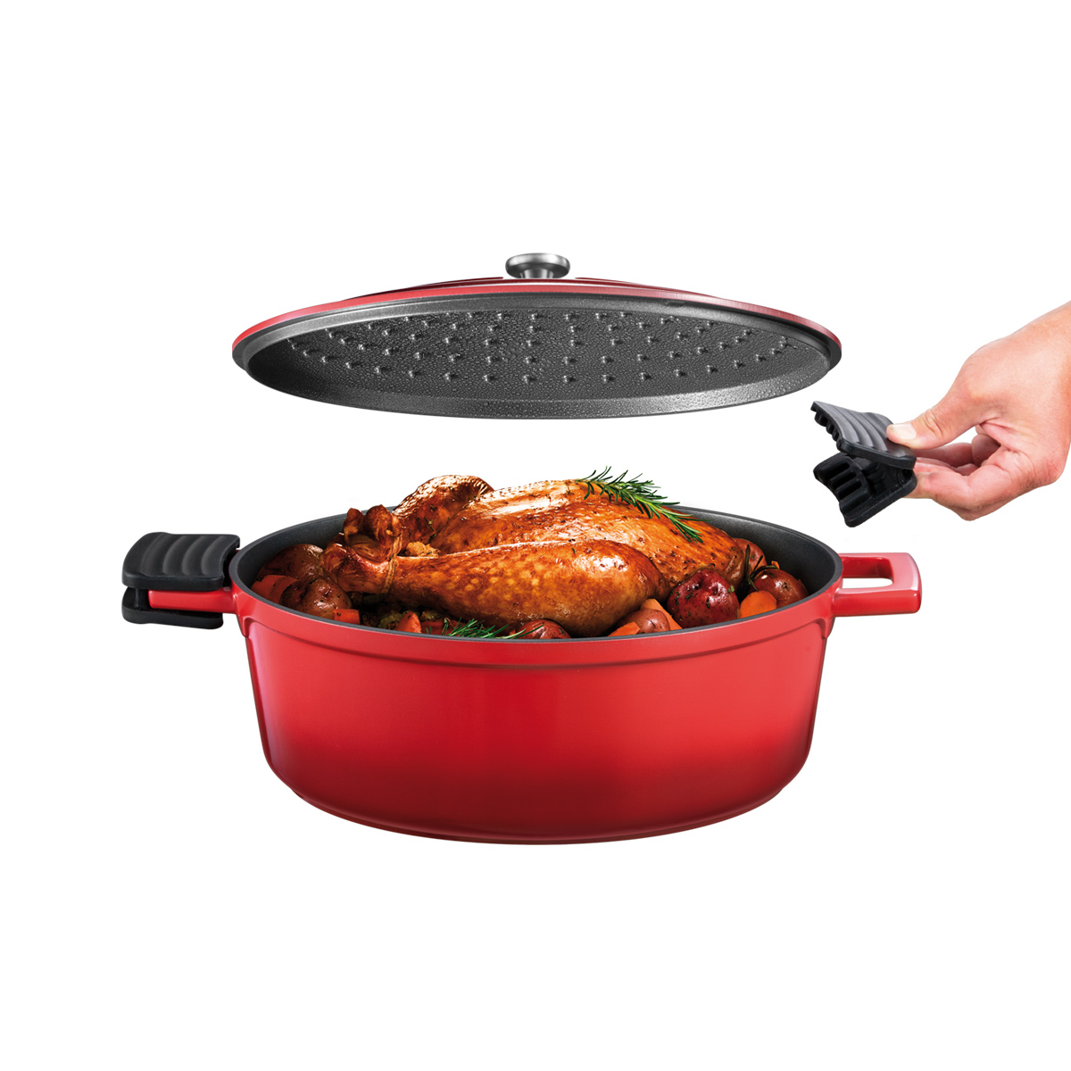 Pekáč s poklopem BORDEAUX 32 x 26 cm