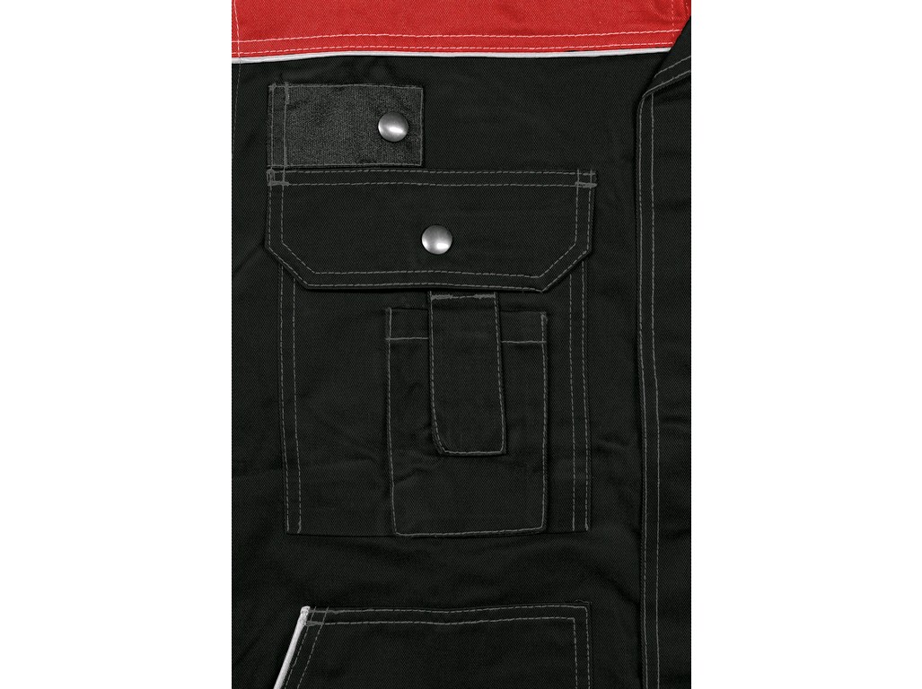 Montérková blůza CXS Orion Otakar černo-červená (101000380548) vel. 48