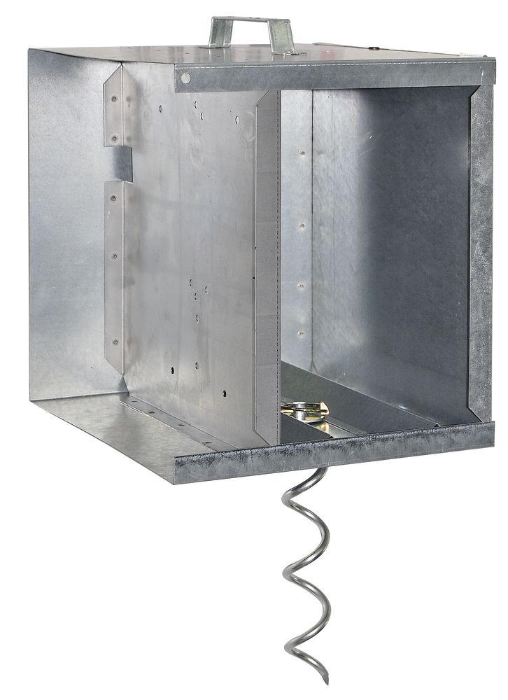 Kovová schránka na zdroj a baterii ohradníku AKO (44656)