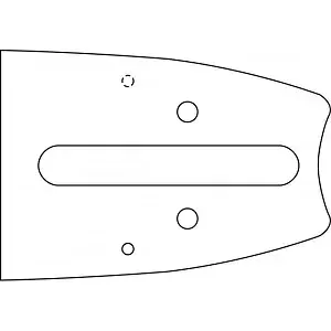 Vodící lišta 18" (45 cm), 3/8" 1,6 mm 66 článků, Oregon 183RNDD025