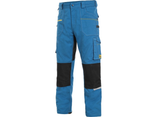 Strečové pánské montérkové kalhoty CXS STRETCH modré-černé (1020027440)
